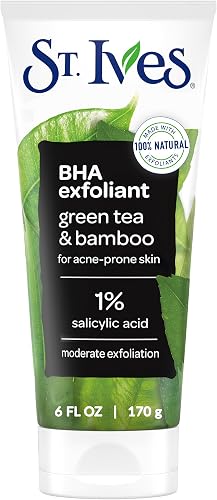 St. Ives Blackhead Clearing Face Scrub, Green Tea, 6 oz