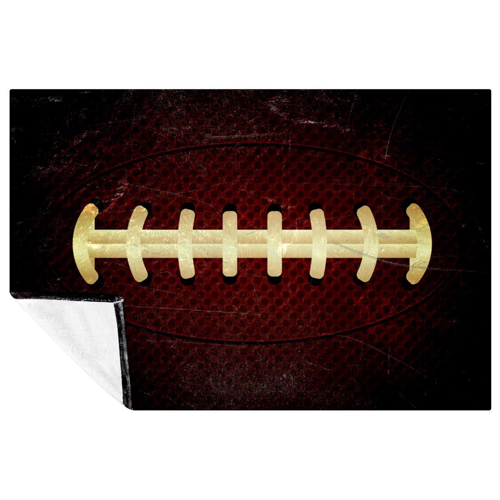 Couverture vintage rugby pour lit et camping : restez au chaud partout