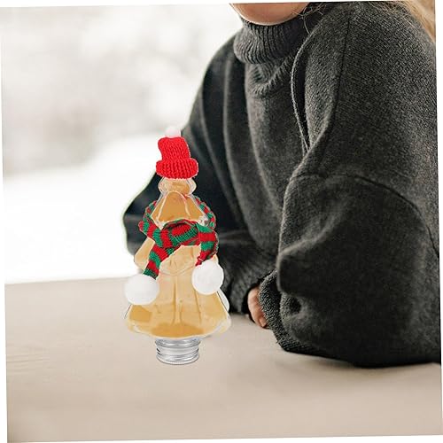 Miniatura 4 de FELTECHELECTR Juego de 6 botellas de té con leche, botellas de café, botellas de café con leche, botellas antifugas, contenedor de bebida, botella