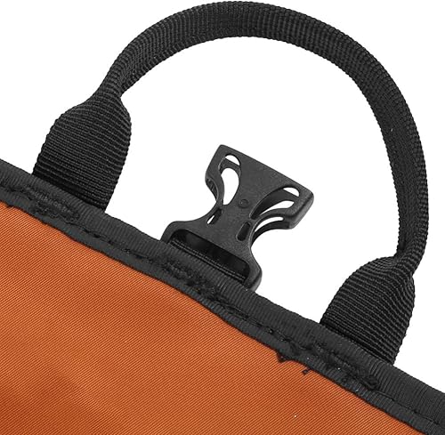 Miniatura 8 de Organizador de equipo de escalada, bolsa de nailon para colgar rápidamente con cerradura principal, bolsa de escalada duradera para escaladores,
