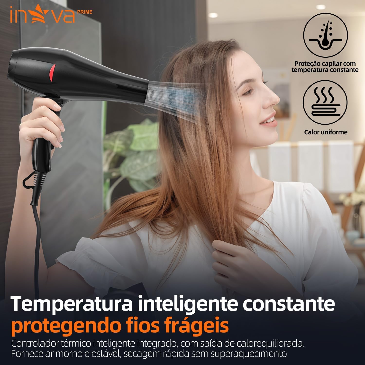 Secador de Cabelo Profissional 1500W: Review após 7 dias de uso