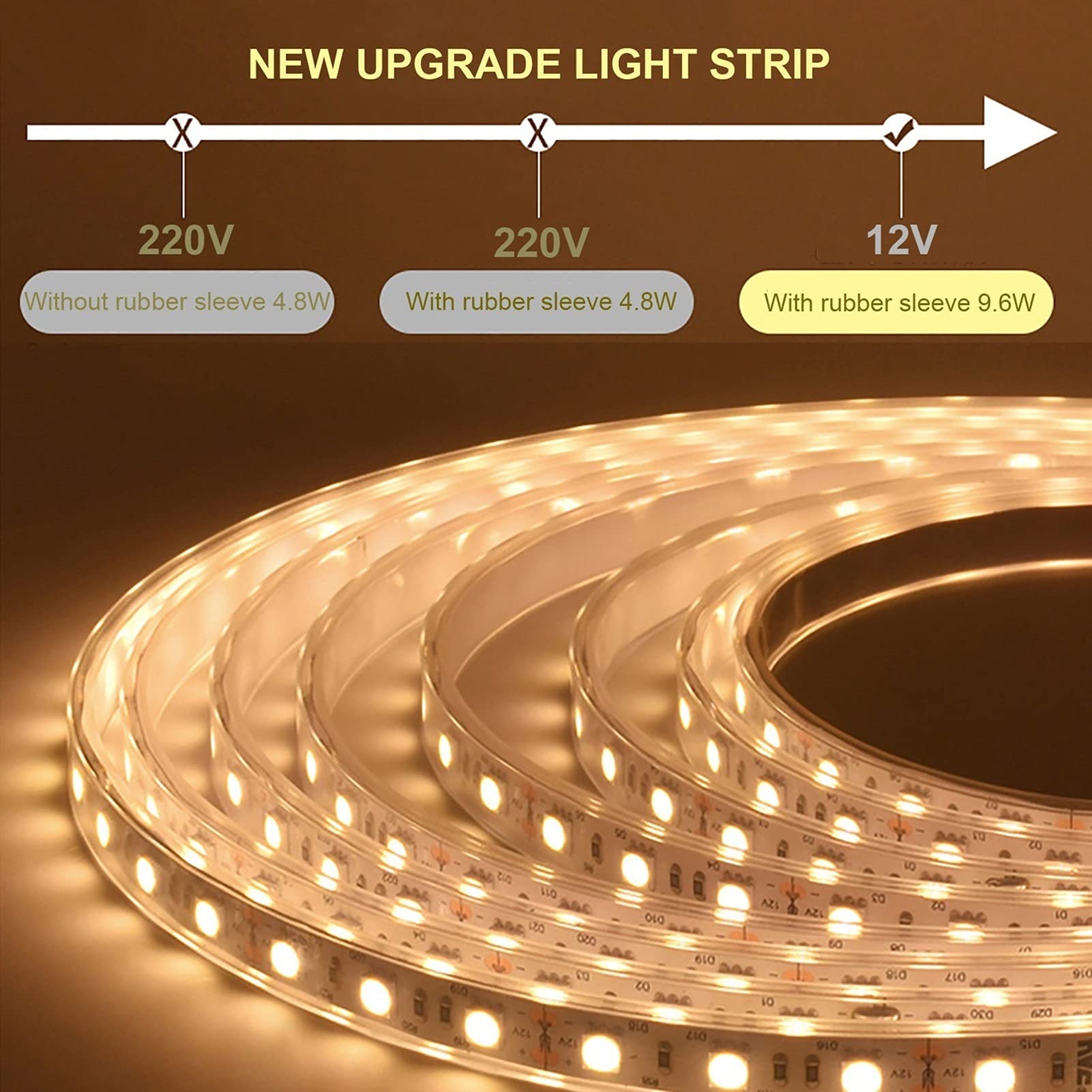 Specchio Espejo de baño LED de pared con interruptor táctil regulable y Cambio de Color, Espejo de tocador con Marco de Metal para baño, Espejo de baño Grande (50,8 x 89,4 cm)