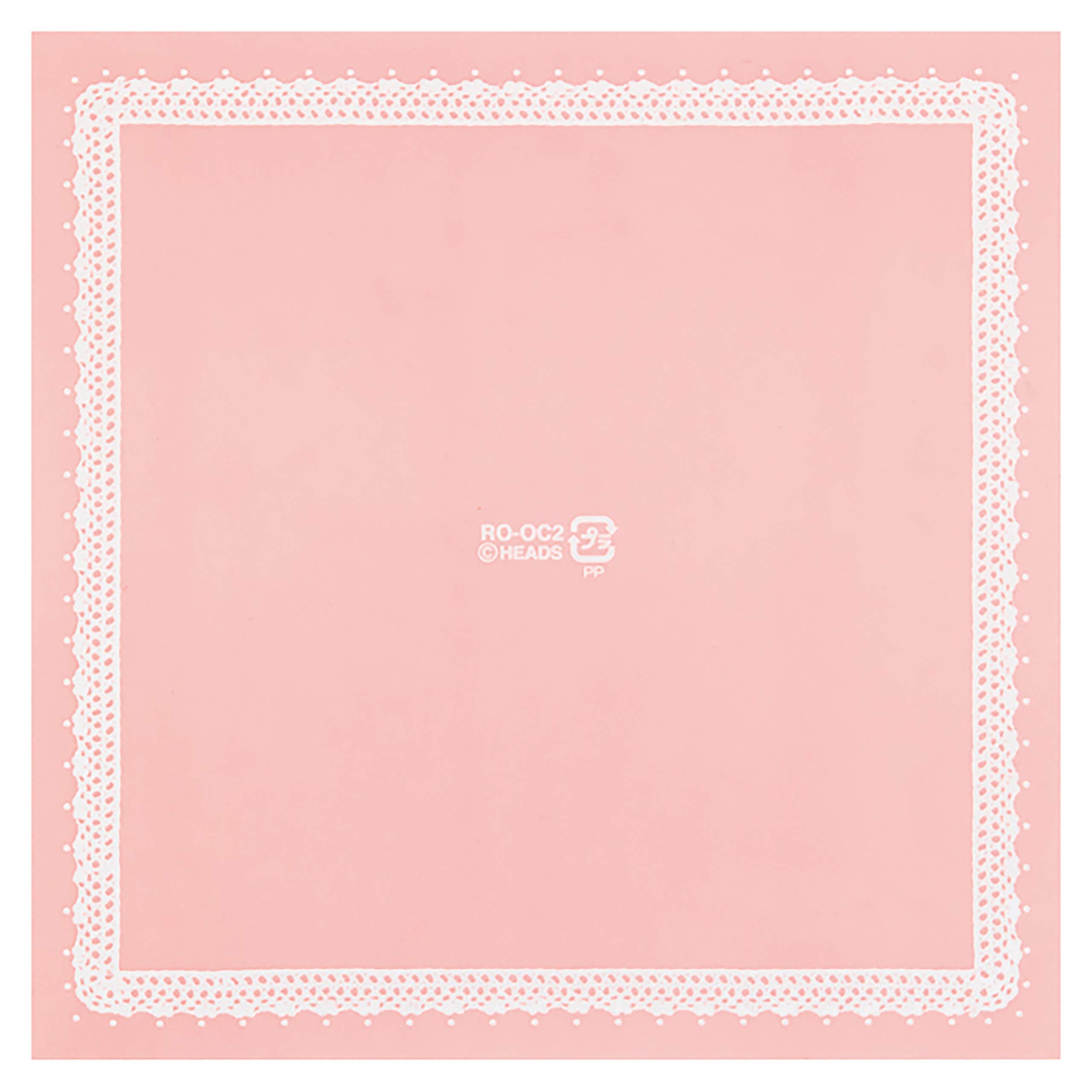 Amazon｜ヘッズ 日本製 PPシート W135×H135mm ピンク 100枚