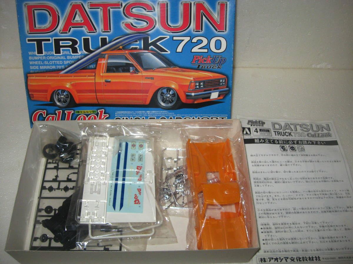 Amazon.co.jp: アオシマ製1/24 Cal LooK ダットサントラック720