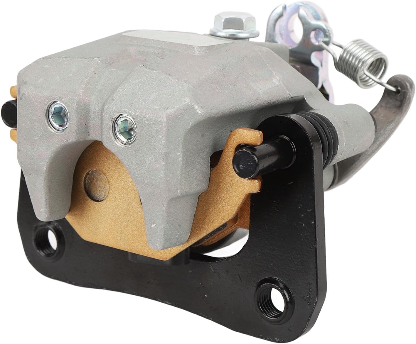 Rear Left Brake Caliper with Pads, Universal 43080-0145 Rear Left Brake Caliper Assembly Replacement Accessories for Mule Pro FX FXT FXR DX DXT KAF820 KAF1000 2015-2023