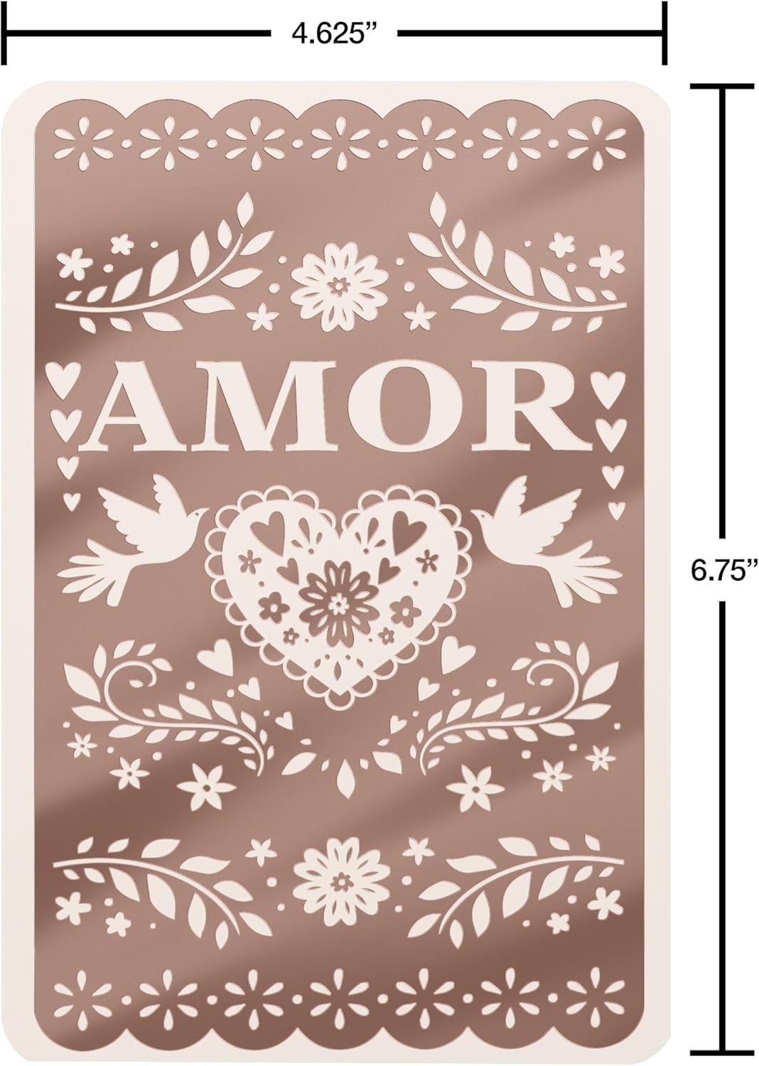 American Greetings Spanish Wedding Card (Felicidades en Su Boda)