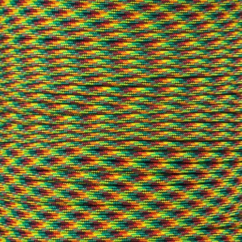 PARACORD PLANET 10 20 25 50 100 Foot Hanks and 250 1000 Foot Spools of Parachute 550 Cord Type III 7 Strand Paracord (Jamacian 20 Feet)
