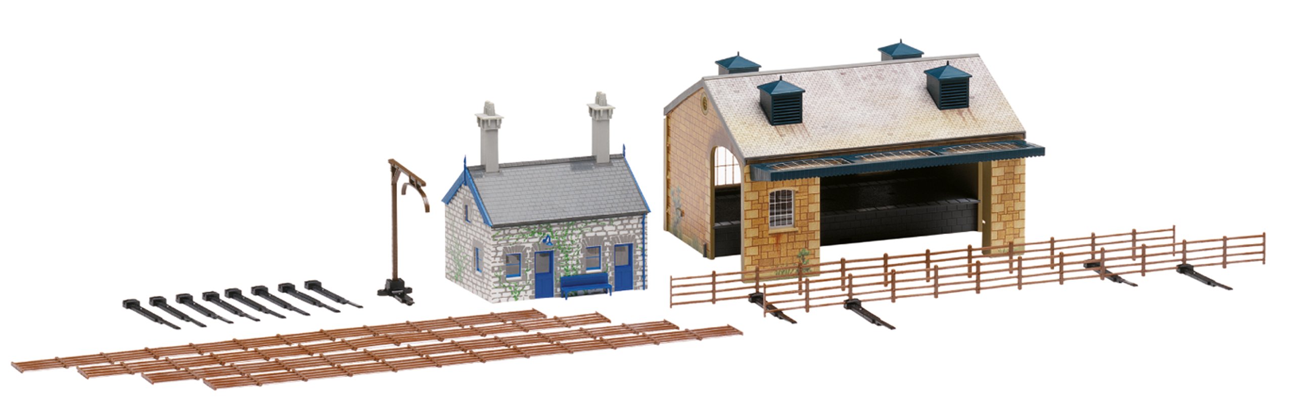 Hornby R8230 OO Gauge Building Extension Pack 4