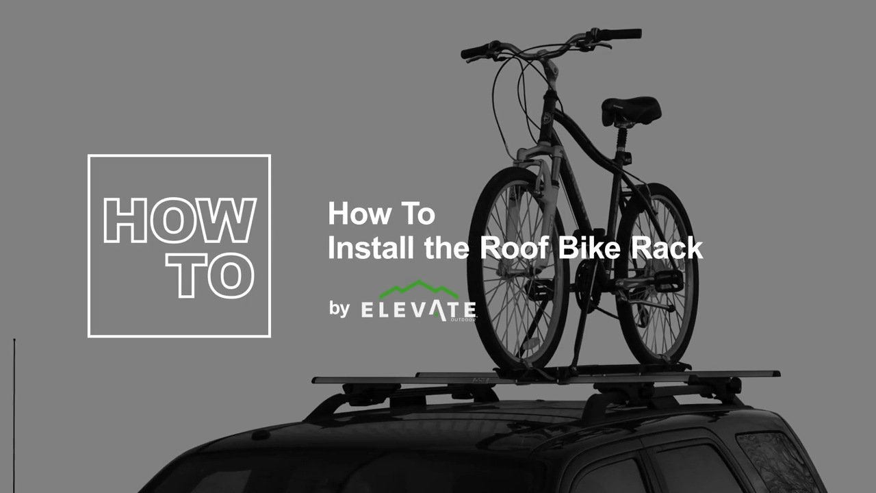 Bike Rack For Car Roof Rage Powersports 1-Bike Roof Rack Steel