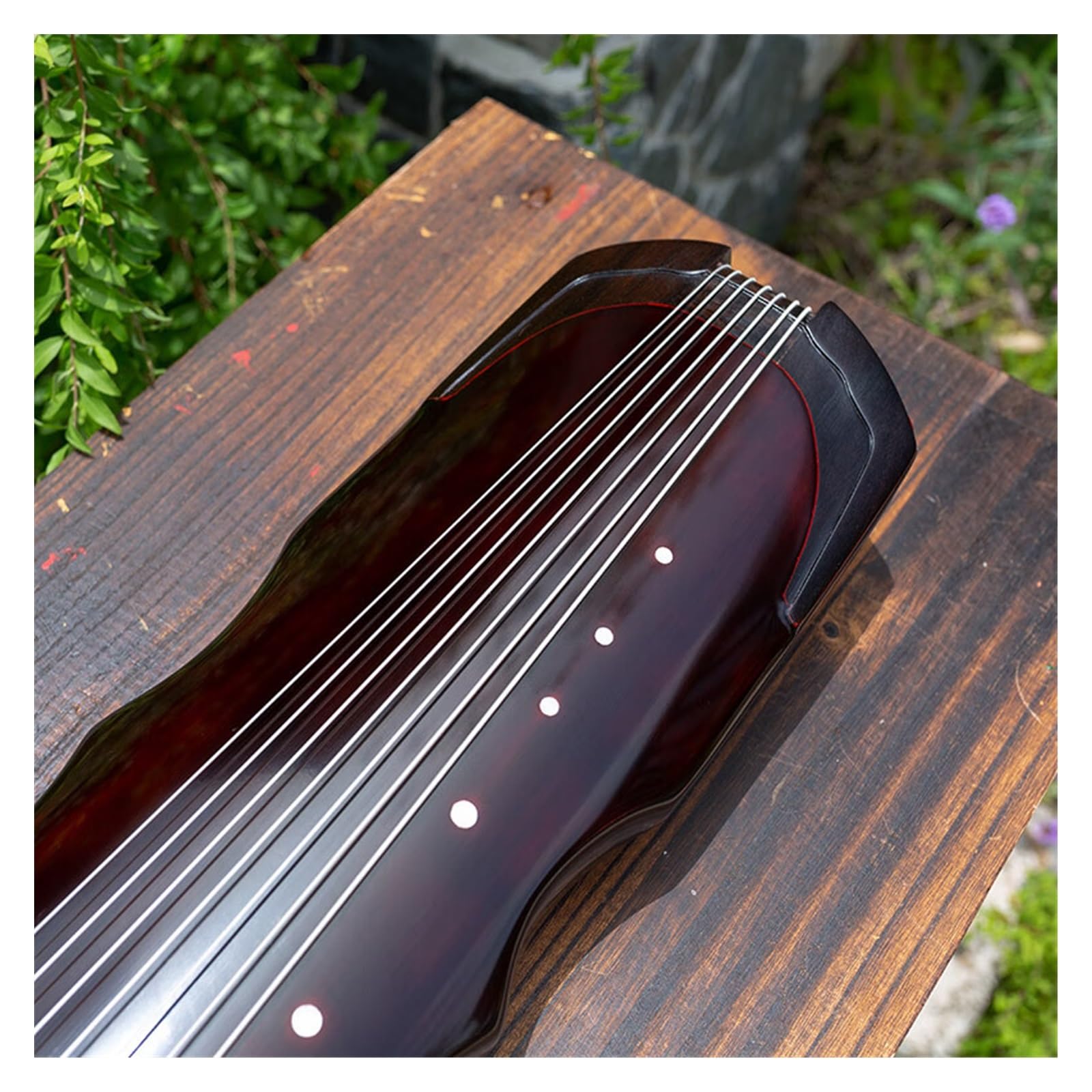 Profesjonalny Instrument Strunowy Guqin Guqin Siedmiostrunowa Cytra Wykonana Ręcznie Z Surowego Lakieru Dla Profesjonalnego Wykonania