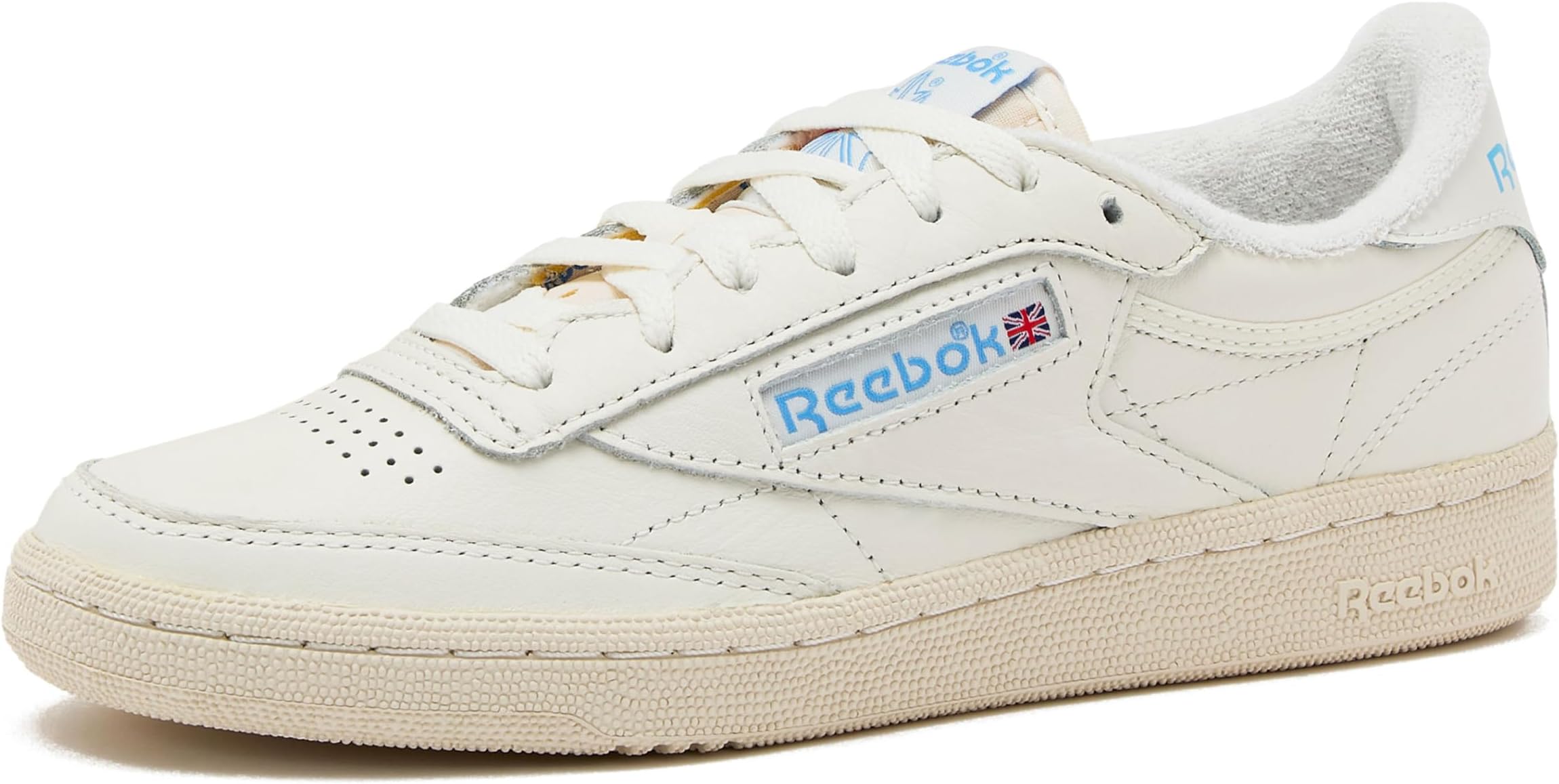 Club C 85 Vintage Tennis Sneakers for Women, Casual White Womens Shoes, Size 5 to 11