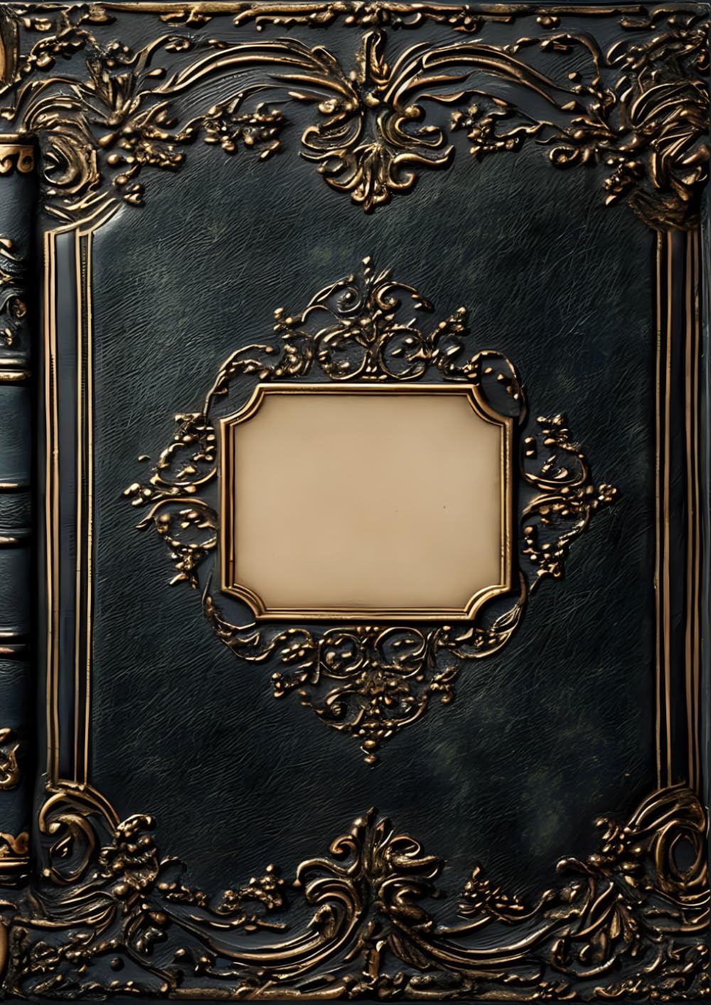 Leather Vintage RPG fantasy notebook - Dungeon master companion tome: Roleplay adventure…