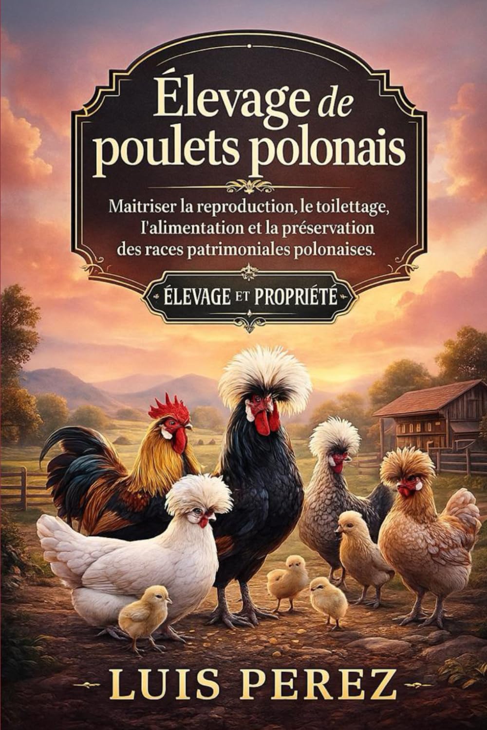 ÉLEVAGE DE POULETS POLONAIS: Maîtriser la reproduction, le toilettage, l’alimentation et la préservation des races patrimoniales polonaises.