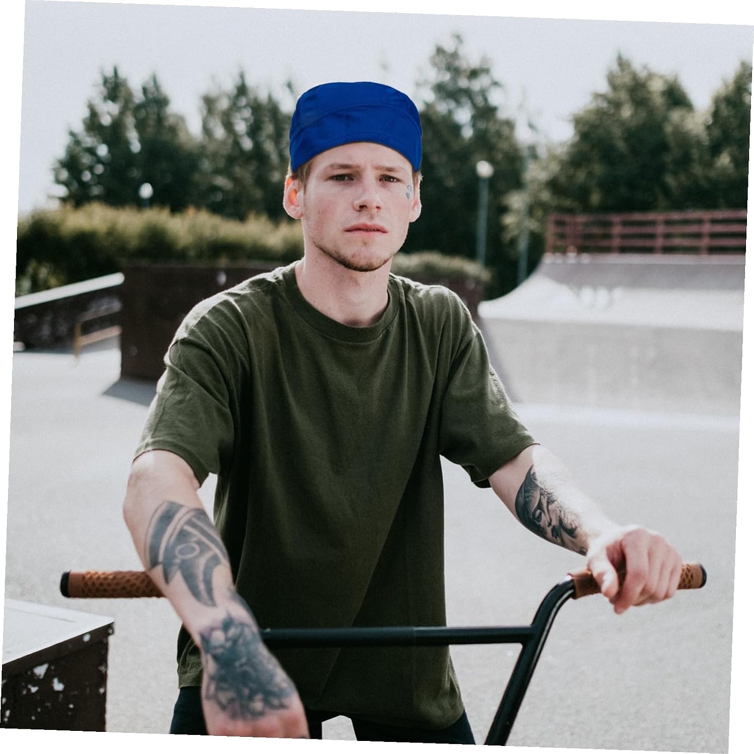 Abaodam Sunproof Sports Hat Sweat Propeller Hat Men Pirate Hats Full Cotton Fitted Cap Black Straw Has Summer