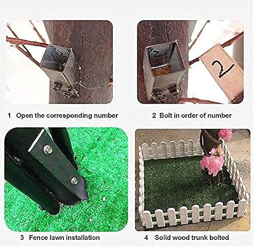 Miniatura 6 de Planta artificial alta de 4566.5 pies de alto, árboles artificiales de durazno, flor de cerezo artificial de seda, cerezos artificiales en flor de