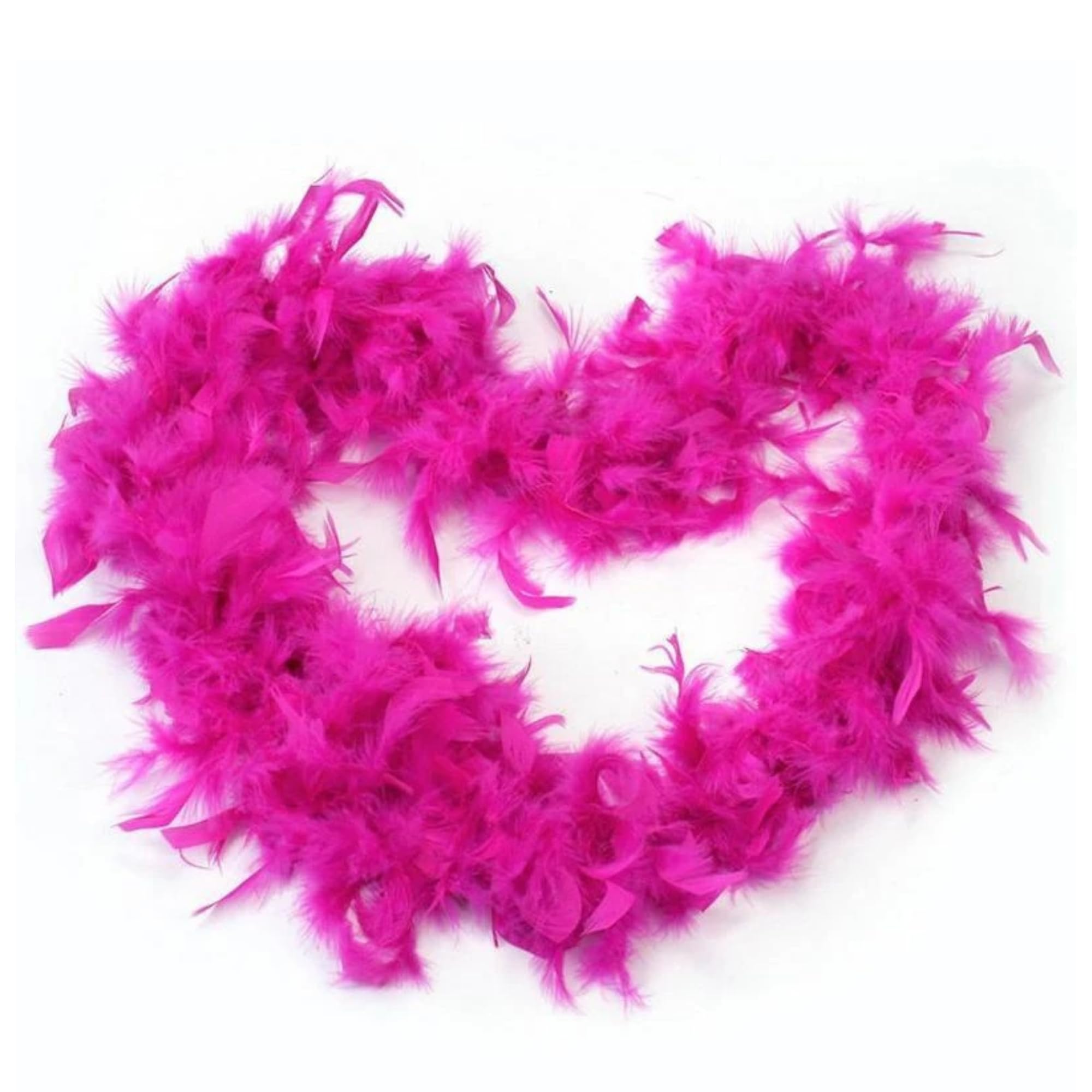 FNA FASHIONS 150 cm Feather Boa - Great for Hen and Stag Nights – Ideal for Costumes, Parties & Special Events (Hot Pink)