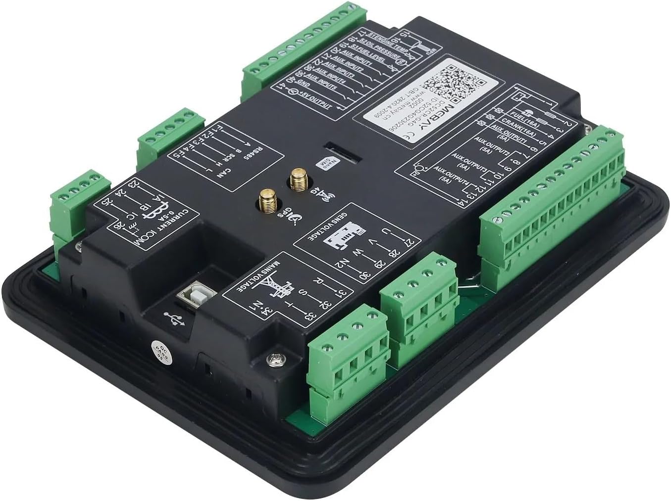 DC52CR-G4G Genset Controller Generator Controller Mains Monitoring and AMF for Diesel Gasoline