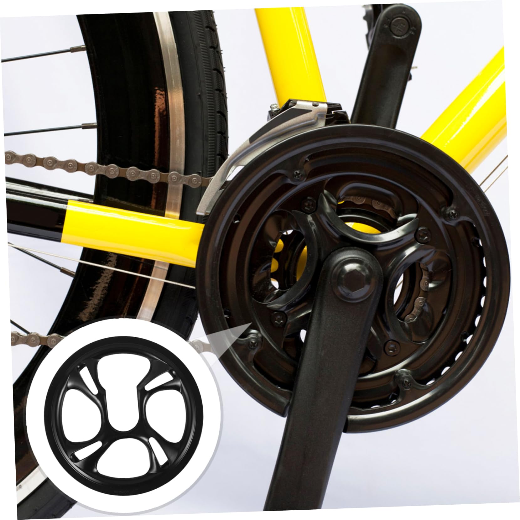 Toyvian 2 Guida Bici Protezione Sprocket per Mountain Bike Facile Installazione e Rimozione Resistente Condizioni Meteorologiche