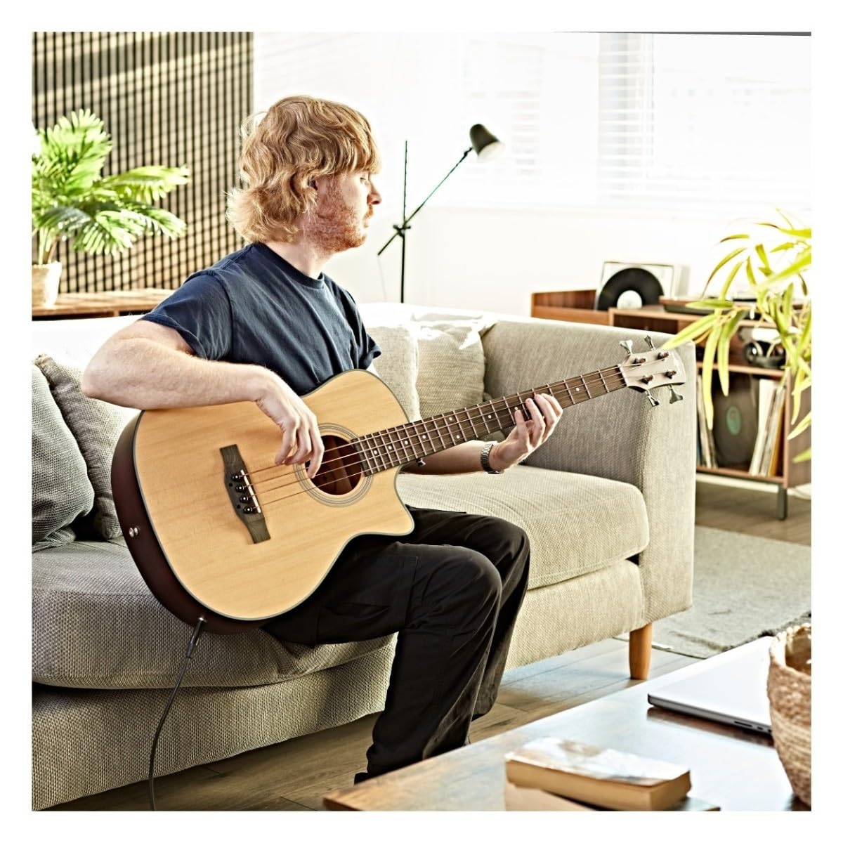 Basso acustico AB-100NT di Gear4music Natural