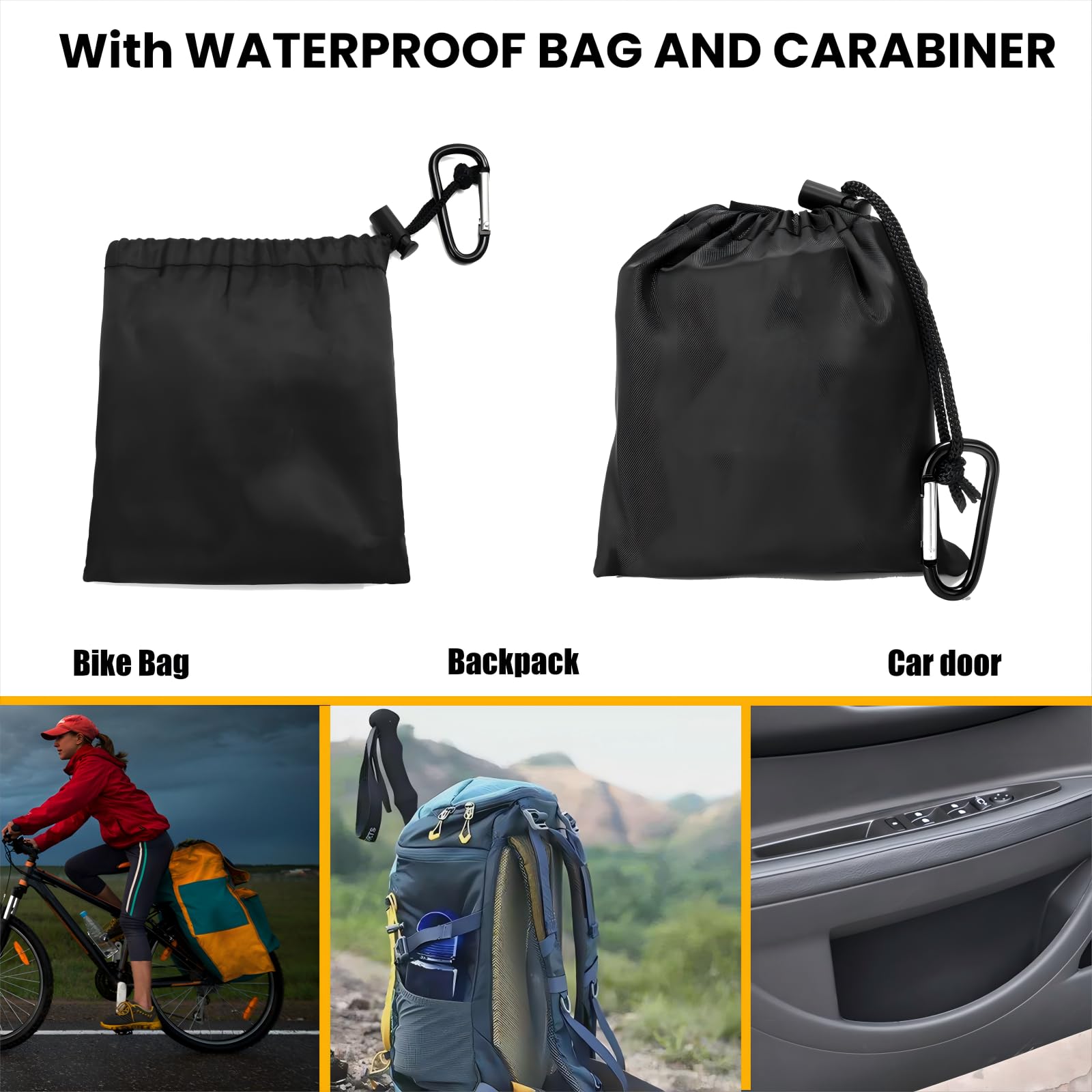 Lot De 2 Housses De Protection Pour Guidon De Vélo, Housse De