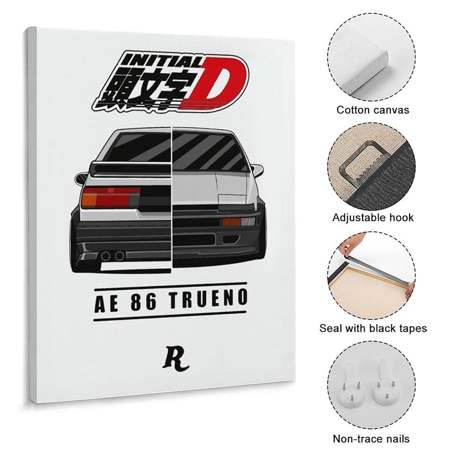 頭文字D イニシャルD AE86 パネルアート Amazon.co.jp: アートパネル 頭文字d イニシャル D Ae86 装飾画