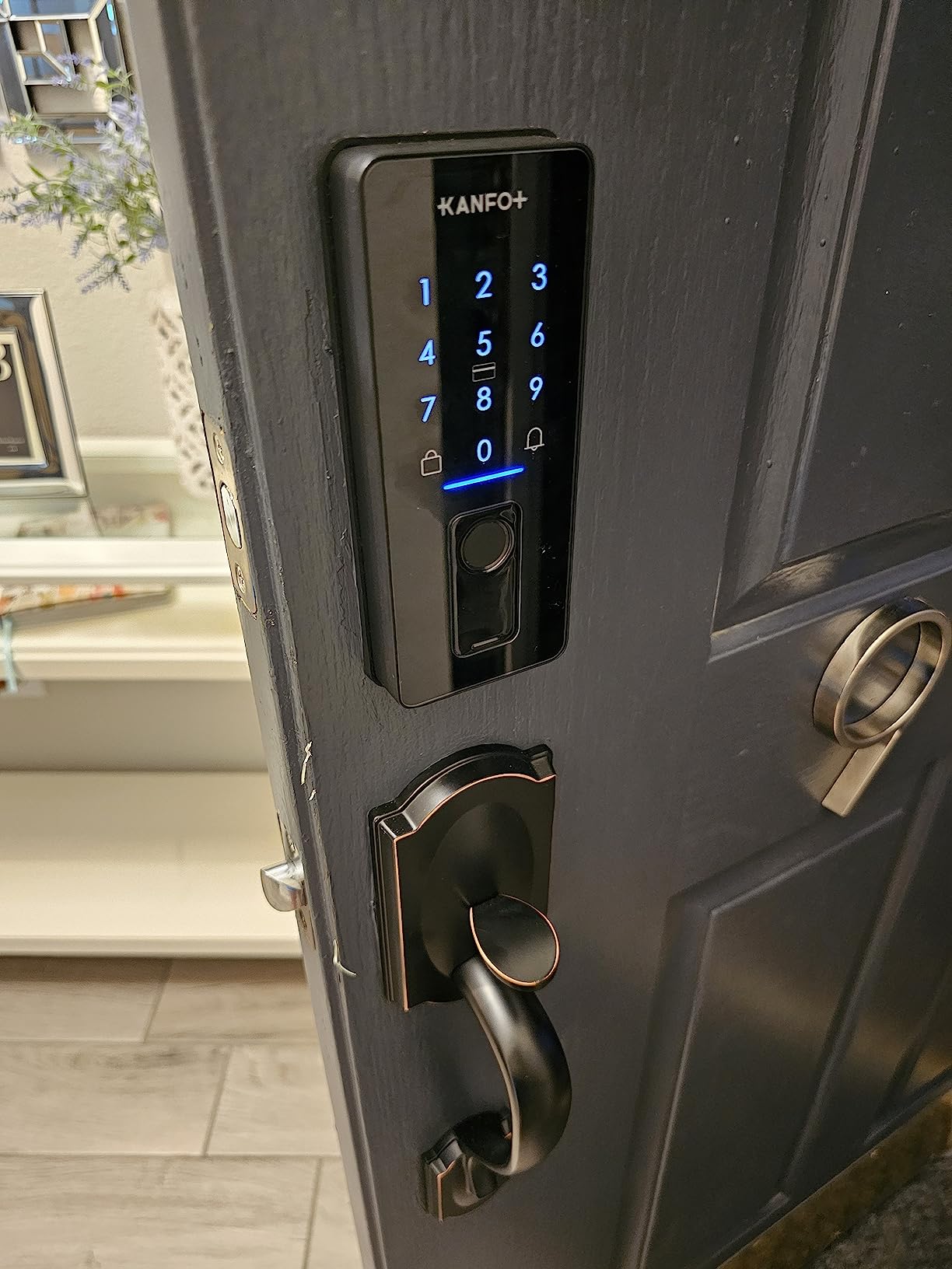 17/mo Finance KANFOX Keyless Entry Door Lock, Smart Lock for Front
