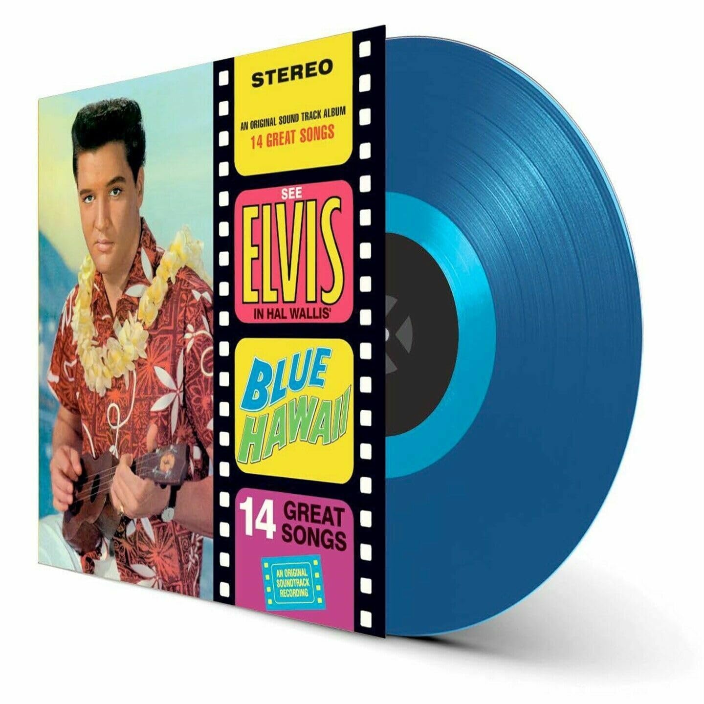 BLUE HAWAII (BLUE VINYL) - ELVIS PRESLEY