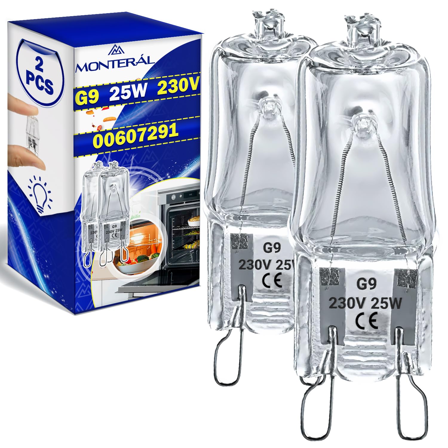 MONTERAL Bombilla E14 para Frigorifico 230V 15W con Código Original 481213418098 para Whirlpool 00602674 602674 para Bosch — view 18