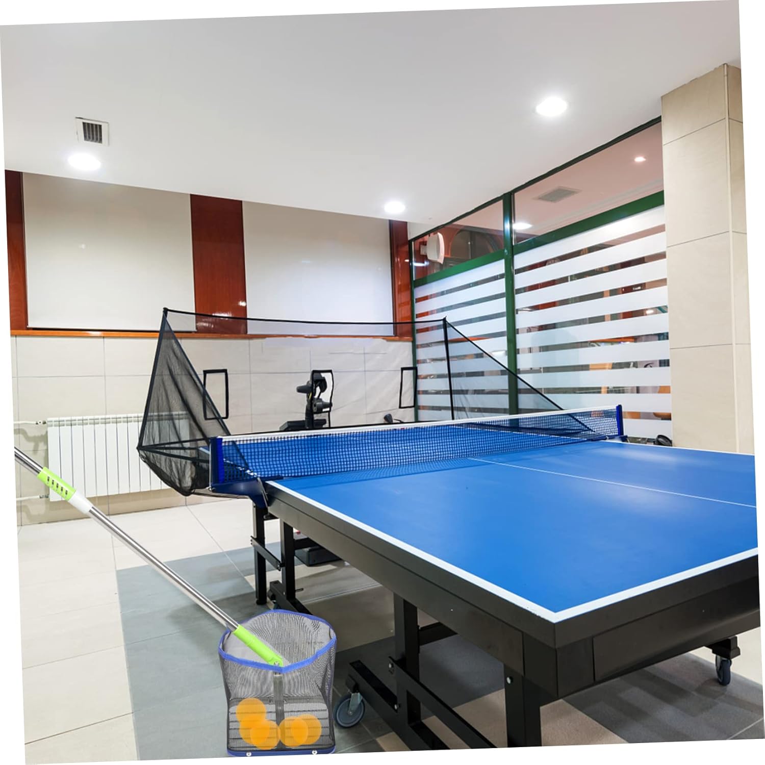 Hemoton Portable Pong Ball Picker Easy to Use Large Capacity Balls Collector Picker Outdoor