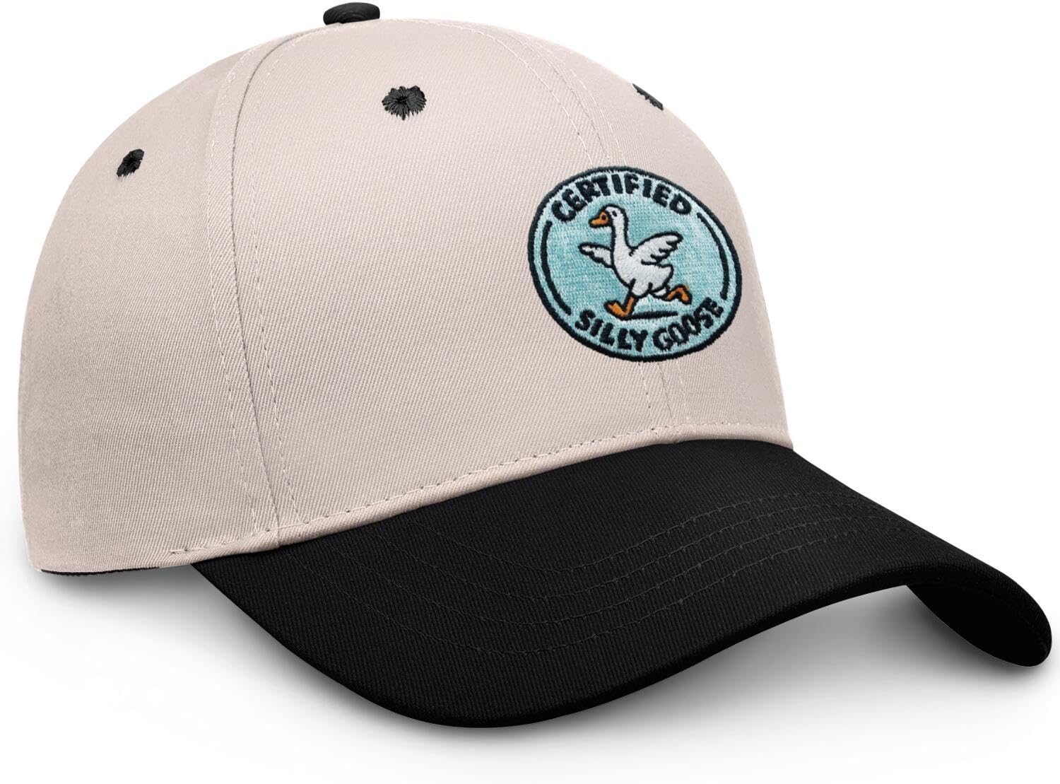 Silly Goose Baseball Cap, Funny Embroidered Hat for Men Women, Trendy Gift Vintage Trucker Hats,Snapback Caps Dad - Image 3