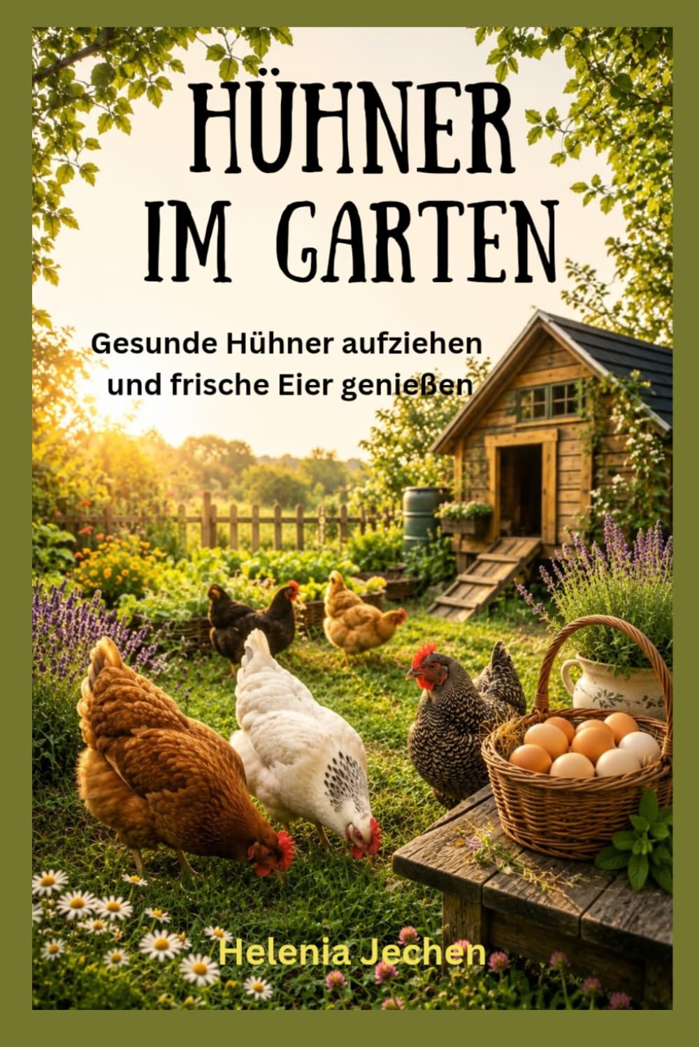 HÜHNER IM GARTEN: Gesunde Hühner aufziehen und frische Eier genießen