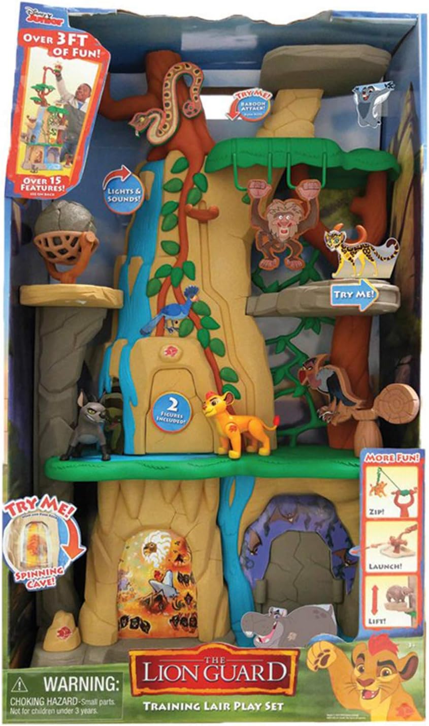 Lion Guard Training Lair Playset and 2 Figures