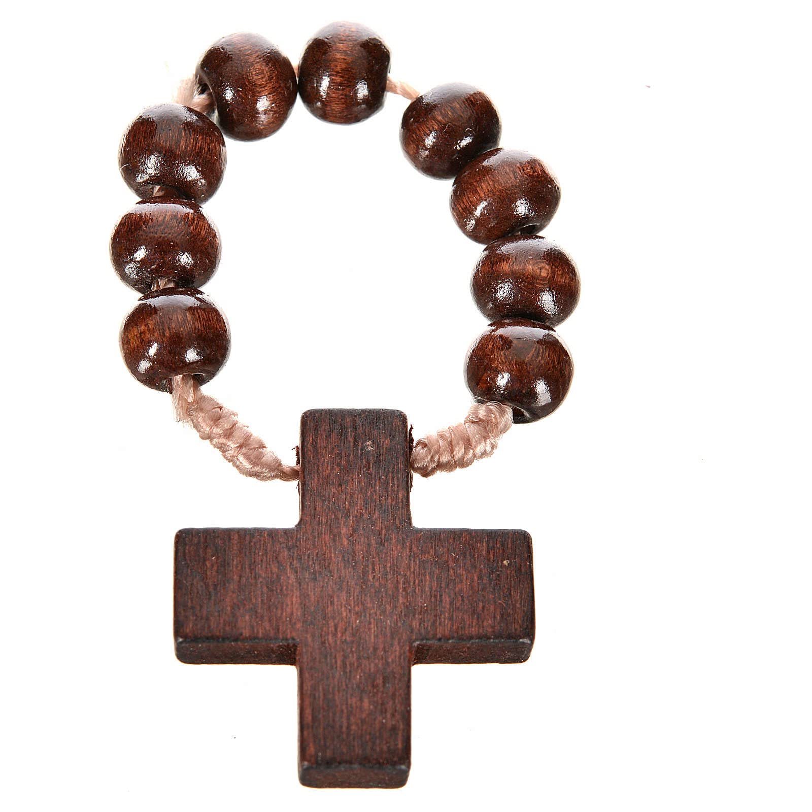 Holyart Dizainier Bois et Corde en Bois foncé