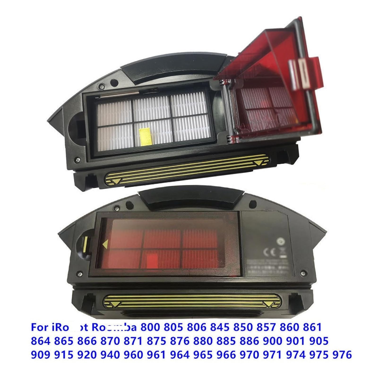 Staubsammelbox Bin Collector Kompatibel for IRobot Roomba 850 860 864 865 866 870 871 875 880 885 960 964 965 966 970 971 974 975 976