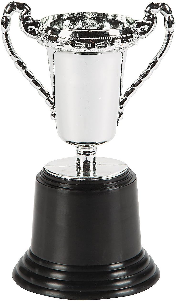 Oriental Trading Silver Trophies, One Size