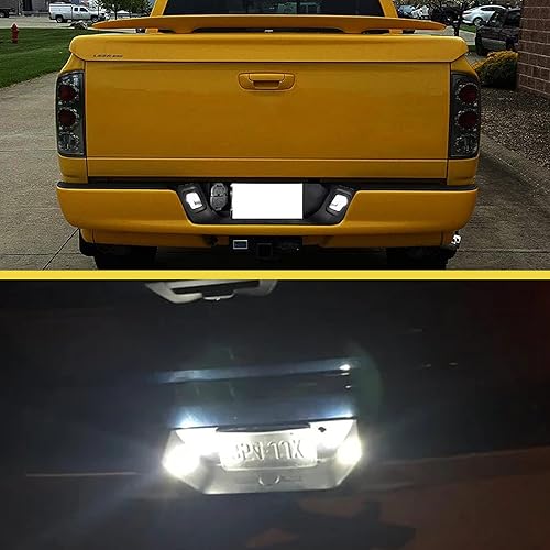 Miniatura 4 de F150 - Luz LED de matrícula para Ford F150, F150 Raptor 2015-2018, 6000K blanco, 36 LED, paquete de 2 luces (PZ085)