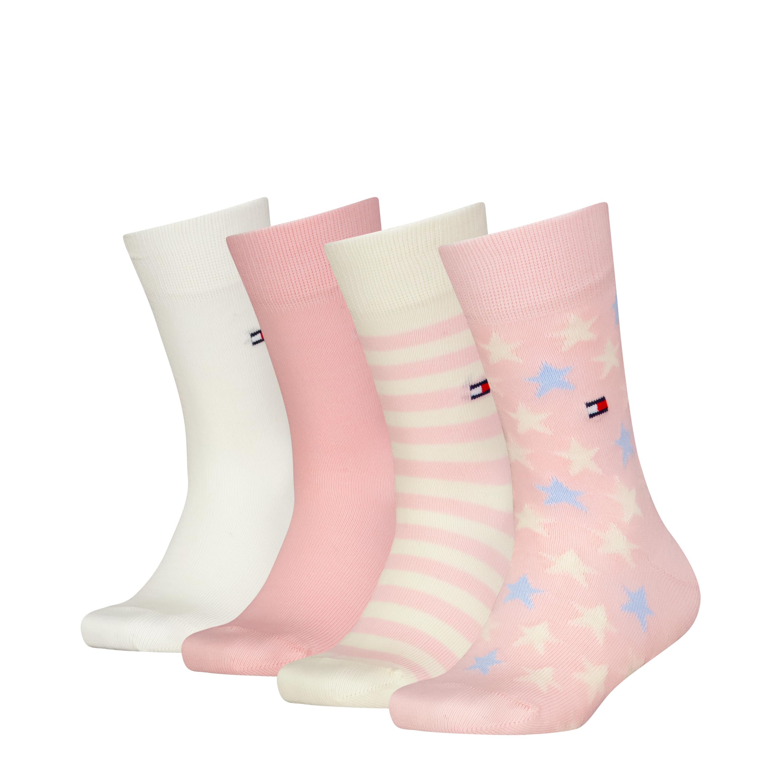 Tommy Hilfiger Classic Calcetines (Pack de 4) Unisex niños