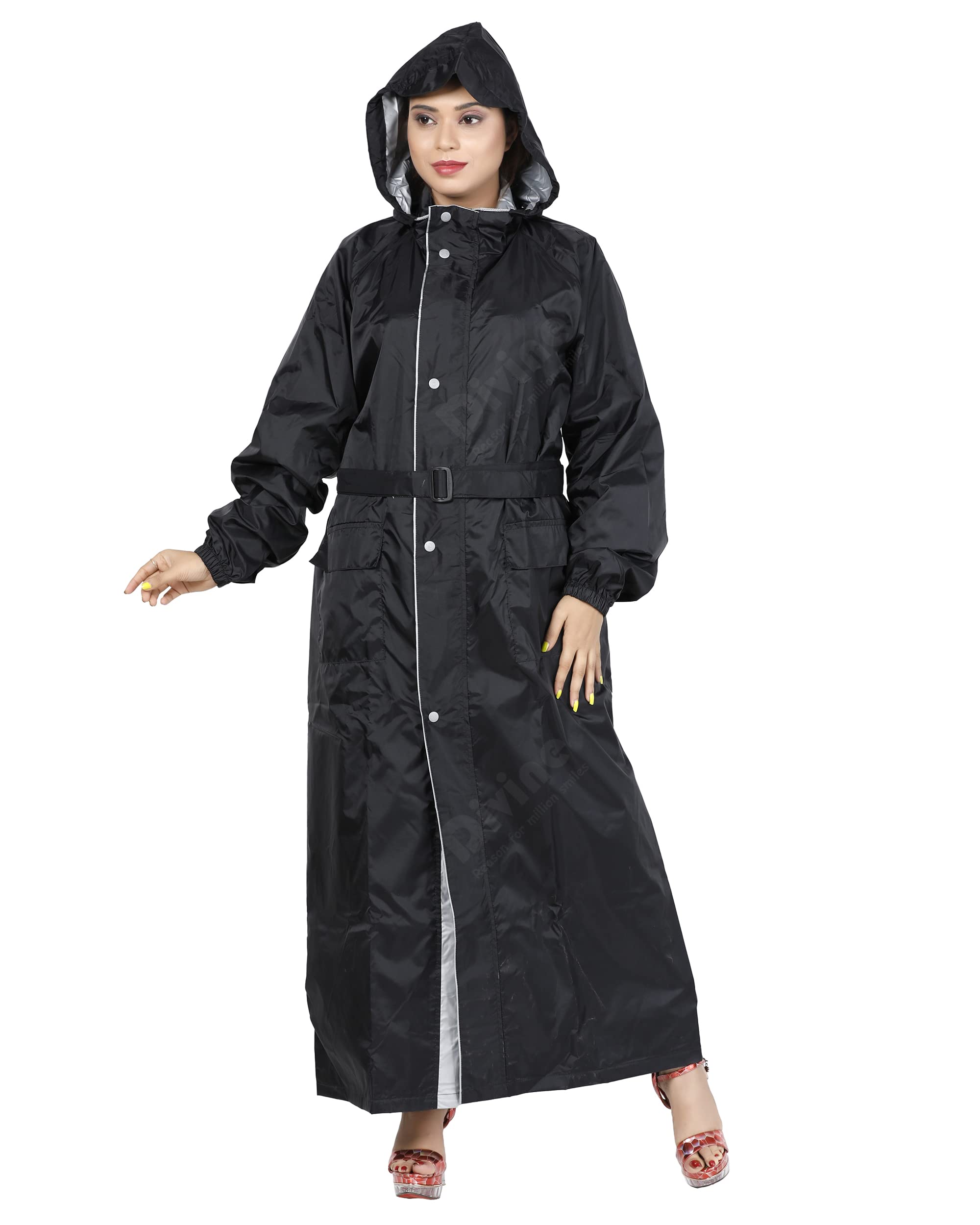 D DIVINE Reason for million smiles Women's Raincoat