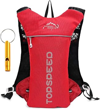 Lightweight Hydration Vest Backpack, 5L 250g Running Hydration Backpack for Outdoor Hiking Cycling Camping Climbing