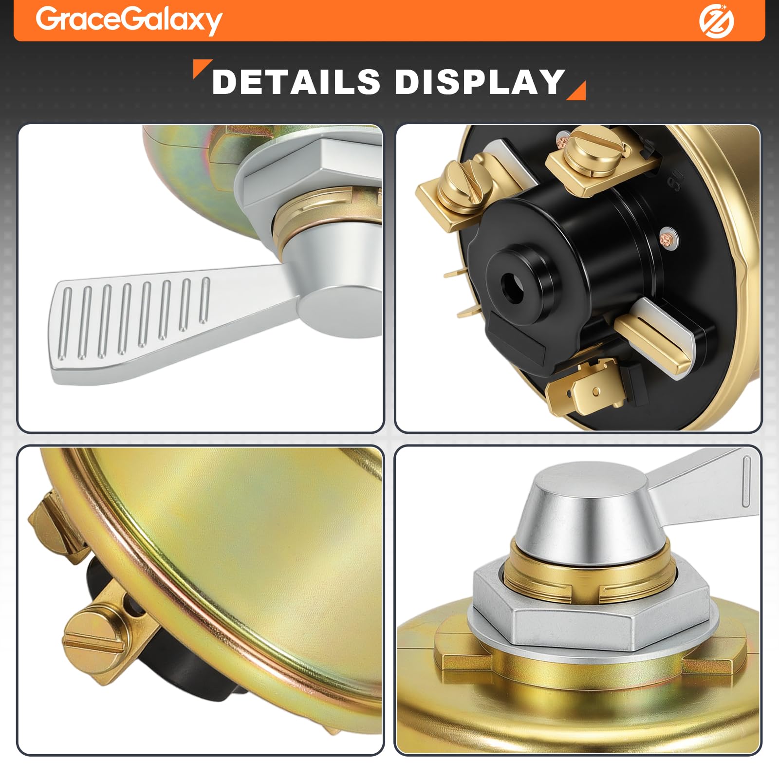 GraceGalaxy Interruttore di accensione per Fiat 1000DT 350DT 450DT interruttore a incandescenza, interruttore di accensione con chiave, per 5118444, 4180375, 6673000, 72089444