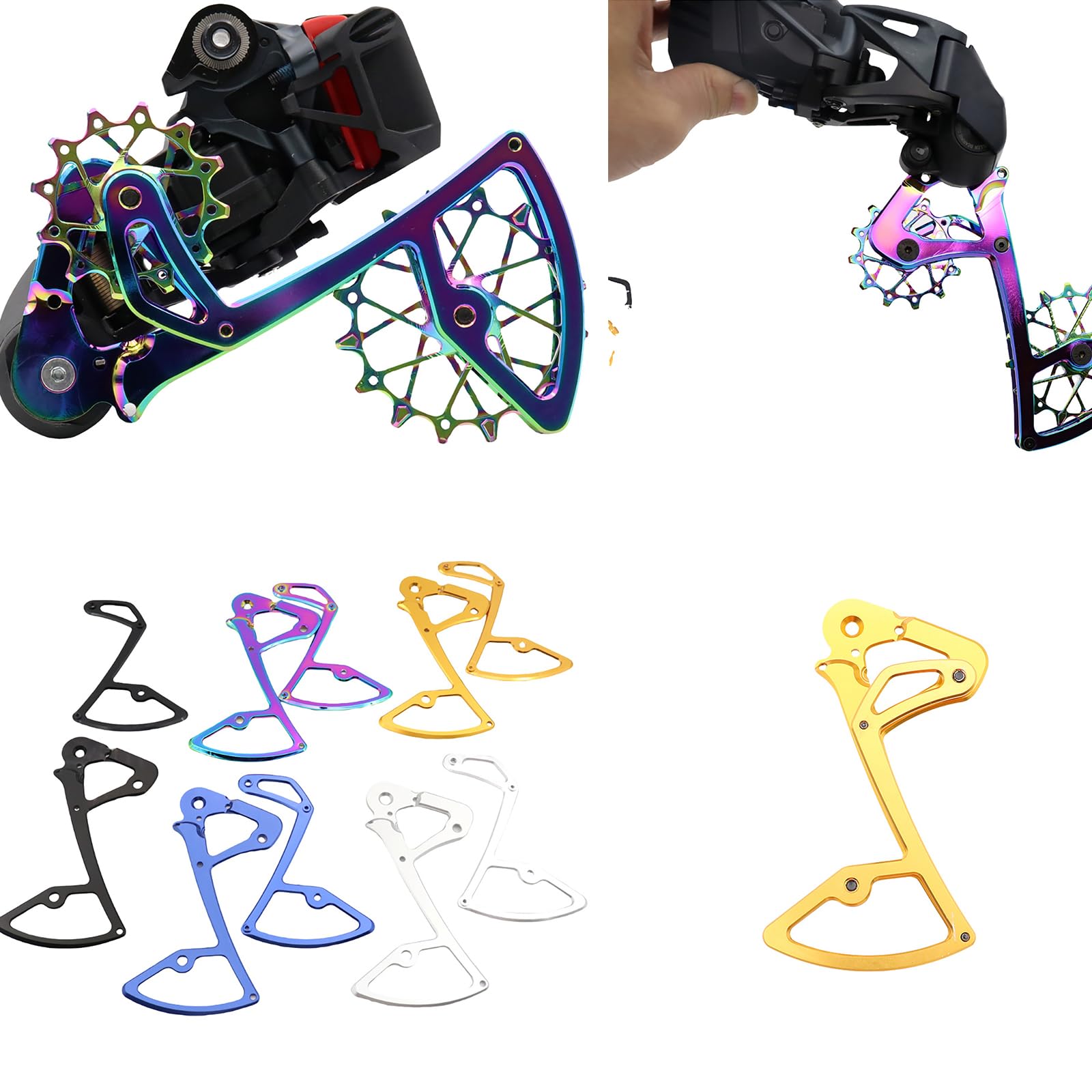 Cage de Changement de Vitesse pour vélos, Angles
