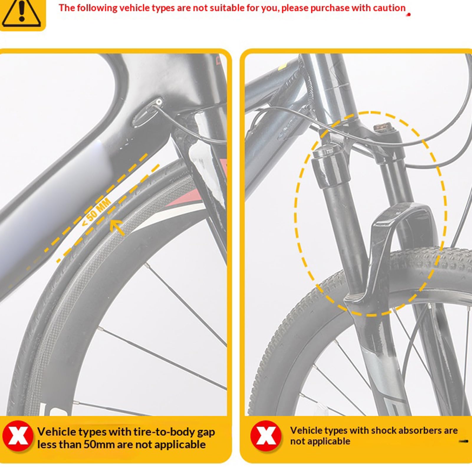 Parafango Per Bicicletta Aletta Regolabile Per Ciclismo | Parafanghi Per Biciclette Per Ciclismo Montagna Strada Pendolare Ricreativo