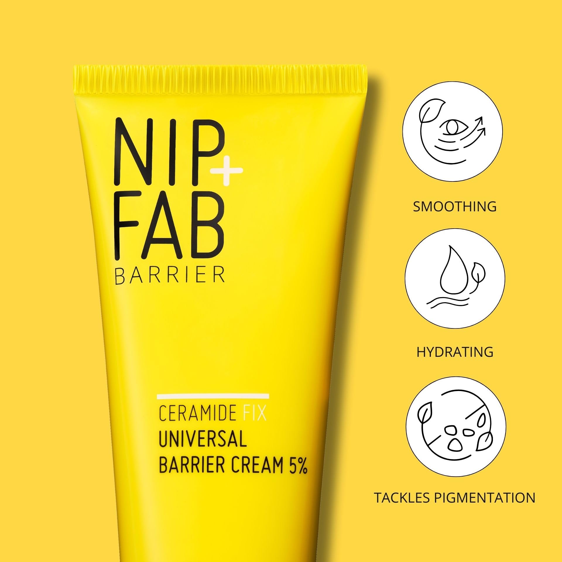Nip+Fab Ceramide Fix Universal Barrier Body Cream 175 ml, with Ceramides, Niacinamide and Glycerin to Protect, Nourish - Image 4
