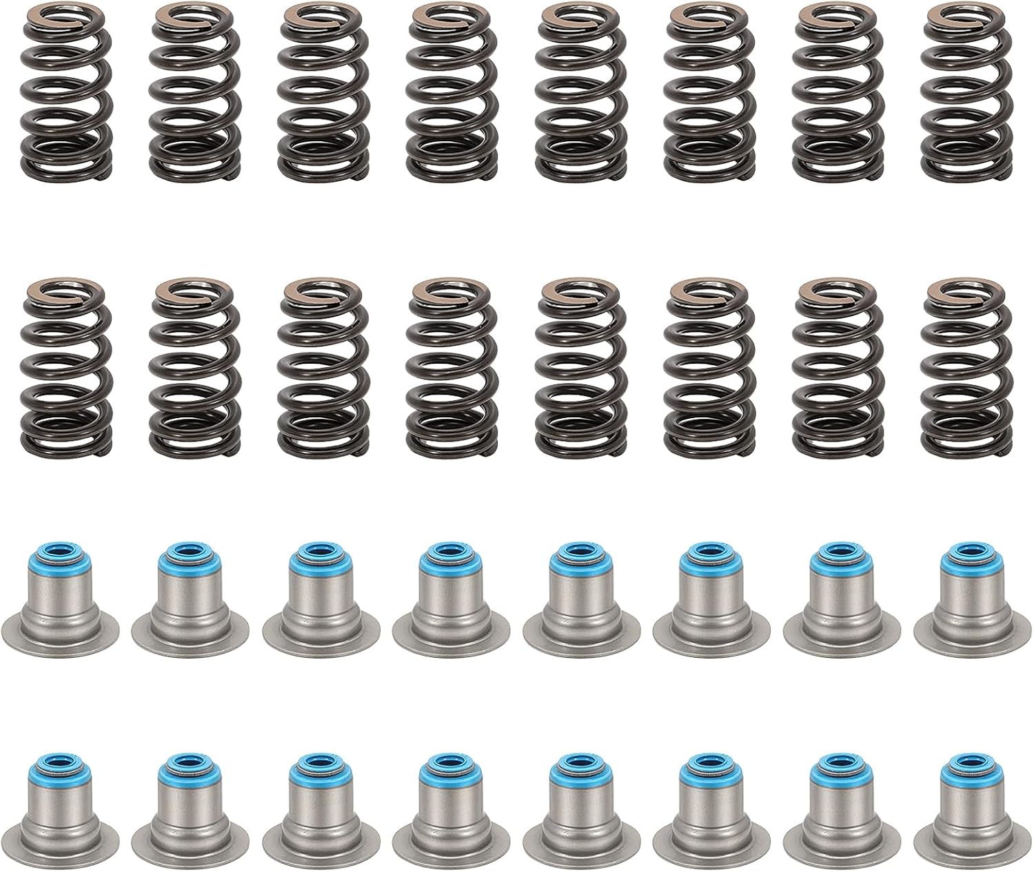 12713265 12499224 560'' Lift LS6 Beehive Valve Springs with Hat Seals 4.8 5.3 5.7 6.0 SP011 Fits LS1 LS2 LS3 LS4 LS5 LS6 LQ4 LQ9 for Gen III IV LS Engines Replaces