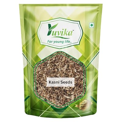 YUVIKA Kasni Seeds - Cichorium Intybus - Endive - Chicory 100 Grams
