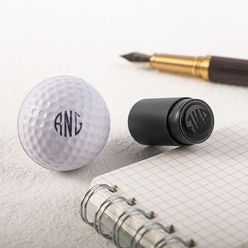 Miniatura 6 de STAMTECH Sello de pelota de golf personalizado añade un toque personal a tu juego de golf con sello de pelota de golf reutilizable personalizado con