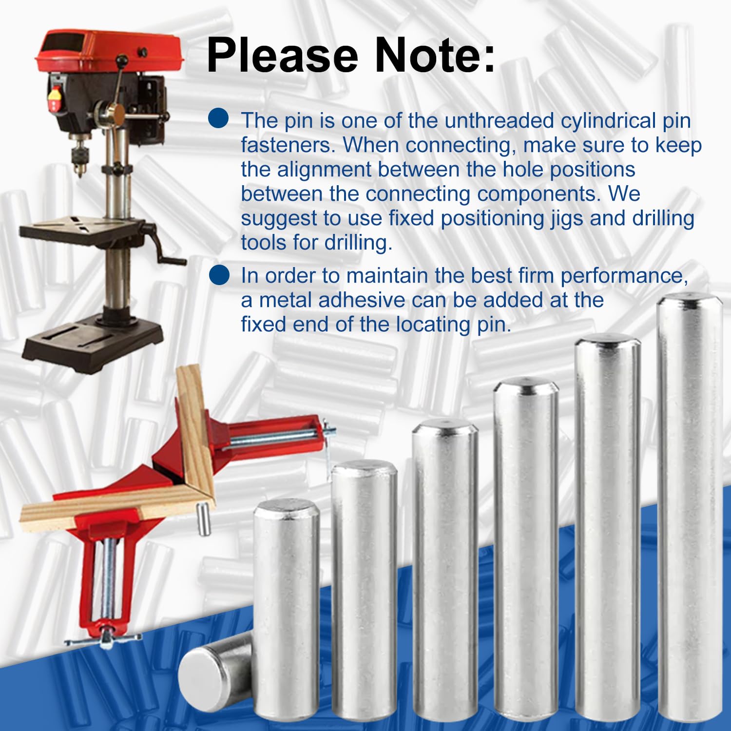 Wooden Dowels Sourcing Map 5 X 40mm(Approx 13/64") Dowel Pin 304 5mm Shelf Pins