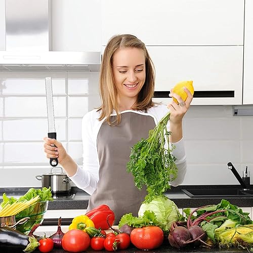 Miniatura 4 de Hoenjuno Love - Rallador de queso de mano de acero inoxidable para limón, jengibre, ajo, nuez moscada, chocolate, verduras, frutas con cubierta