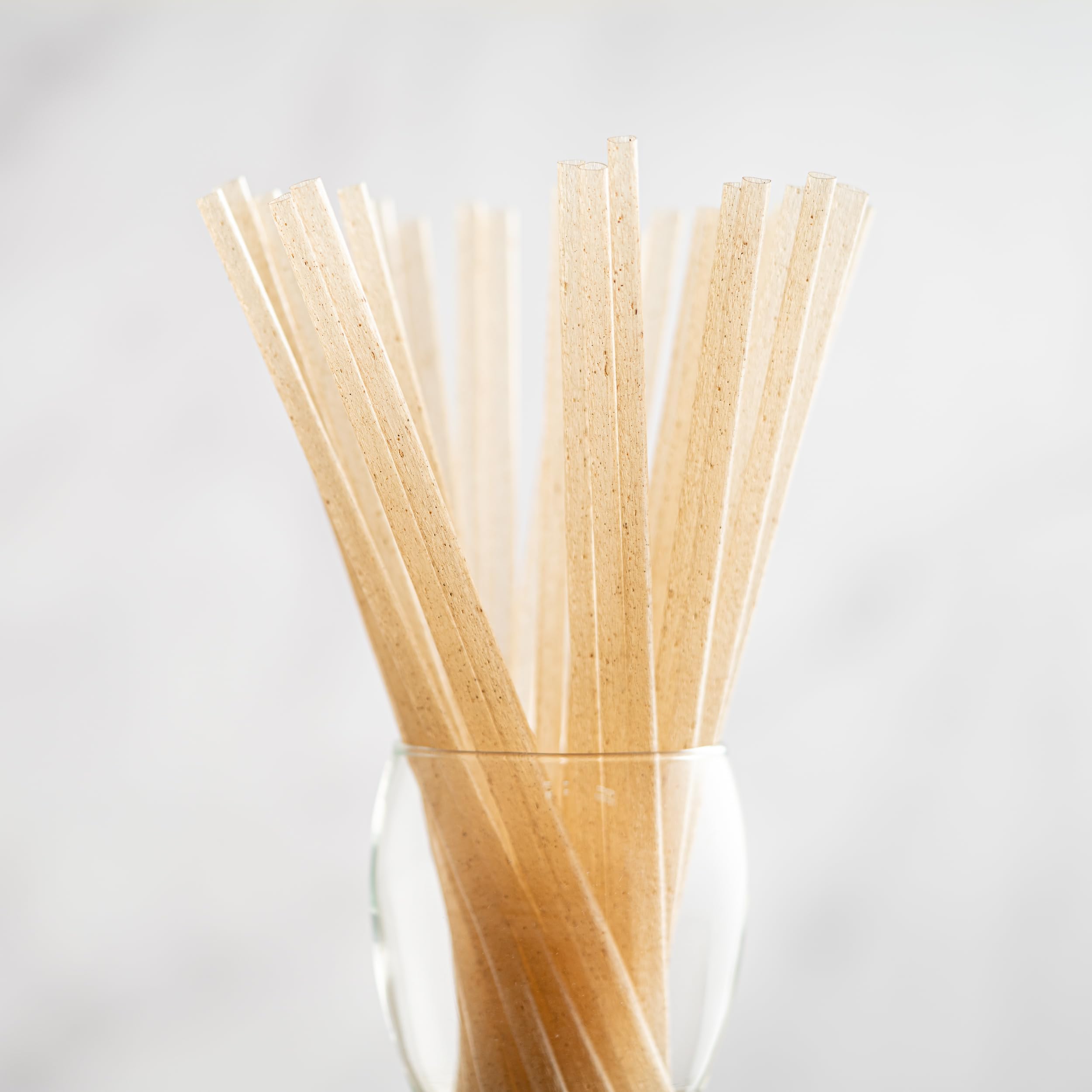 PenkaAgave Biodegradable Straws, 100% recyclable, Sustainable, Unwrapped straws 250pcs