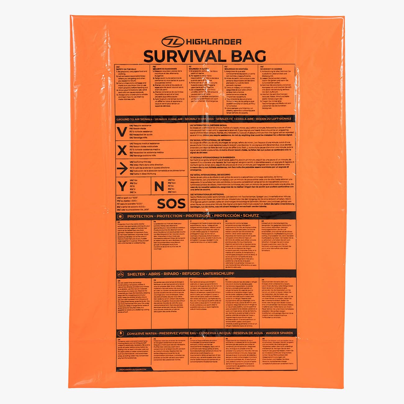 Survival Bivi Bag - Highlander